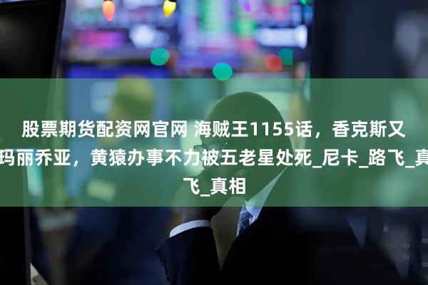 股票期货配资网官网 海贼王1155话，香克斯又去玛丽乔亚，黄猿办事不力被五老星处死_尼卡_路飞_真相