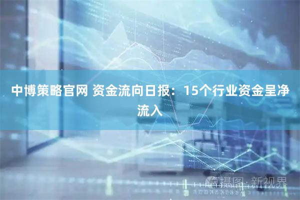 中博策略官网 资金流向日报：15个行业资金呈净流入