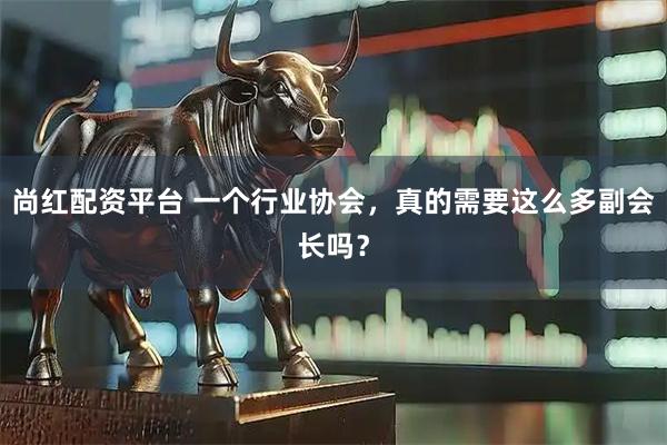 尚红配资平台 一个行业协会，真的需要这么多副会长吗？